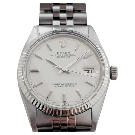 rolex date just uomo bianca|rolex datejust.